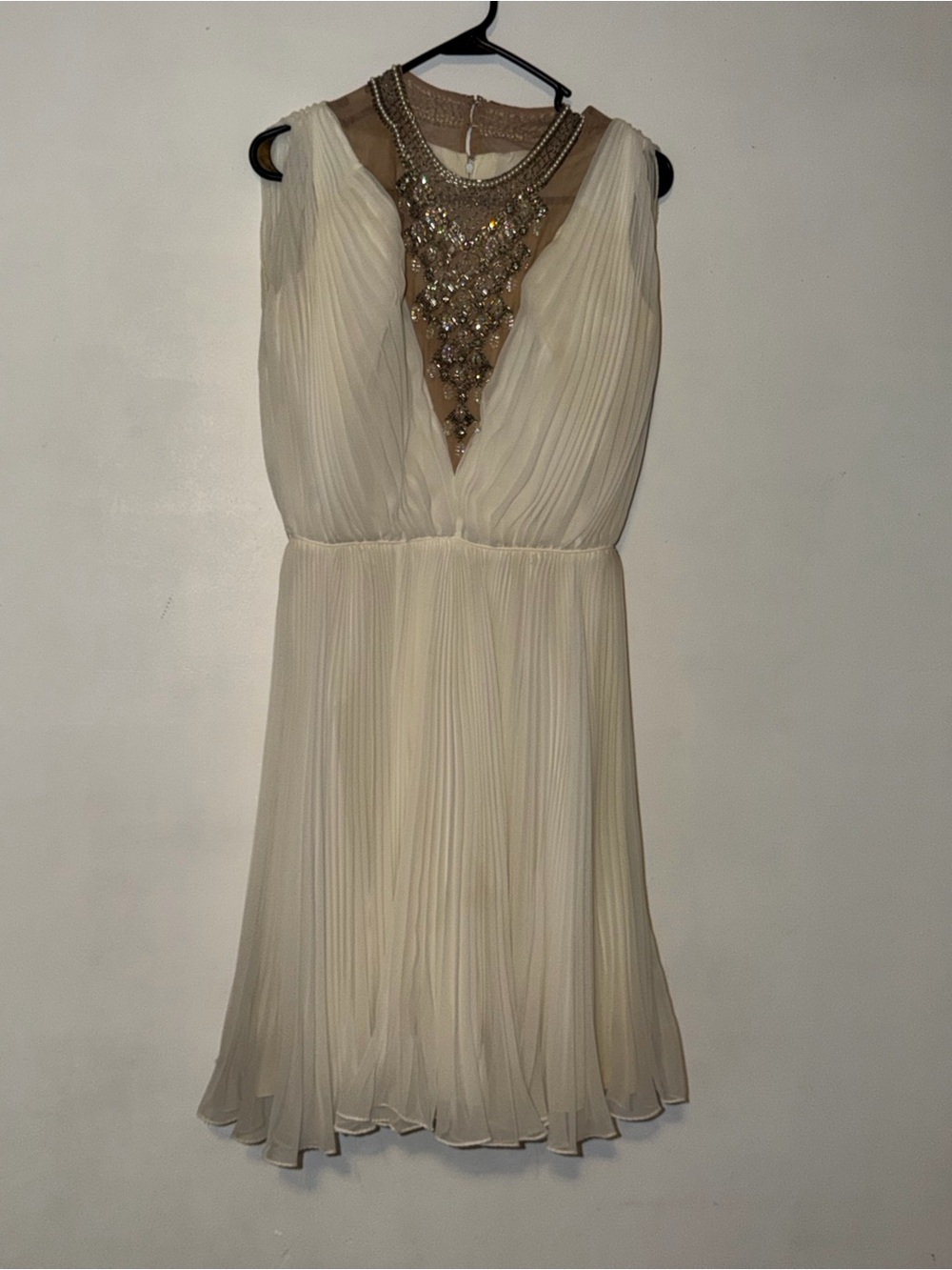 JACK BRYAN 1960'S BEADED CHIFFON VINTAGE DRESS